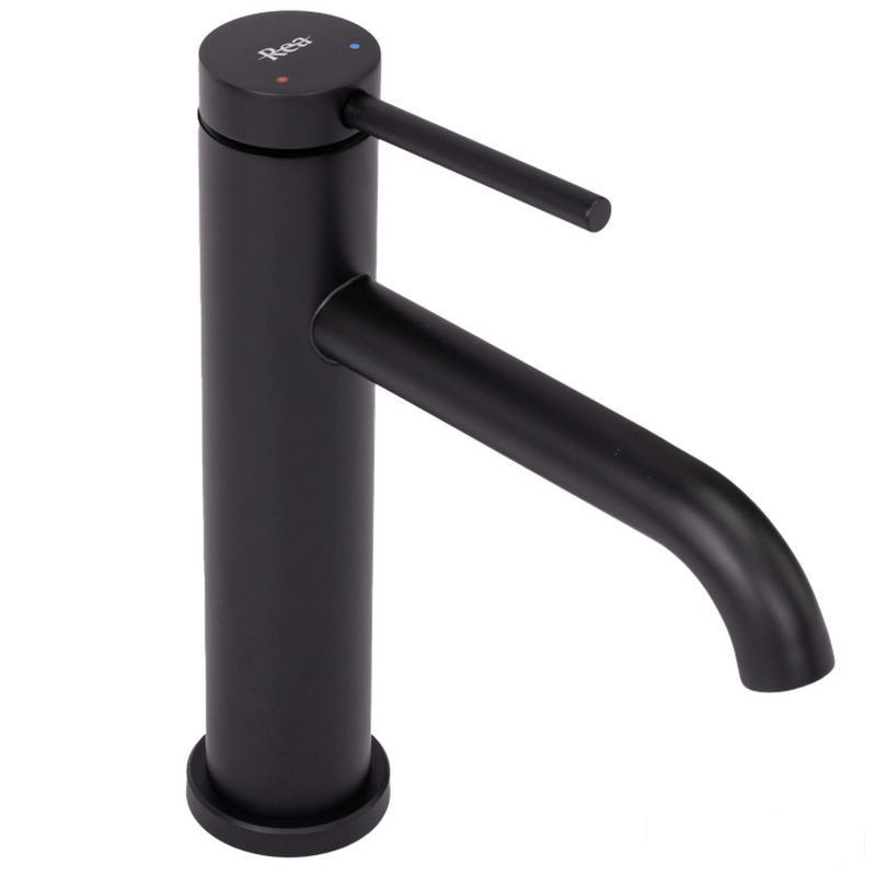 Bateria umywalkowa niska Clif Black Rea (REA-B5321)