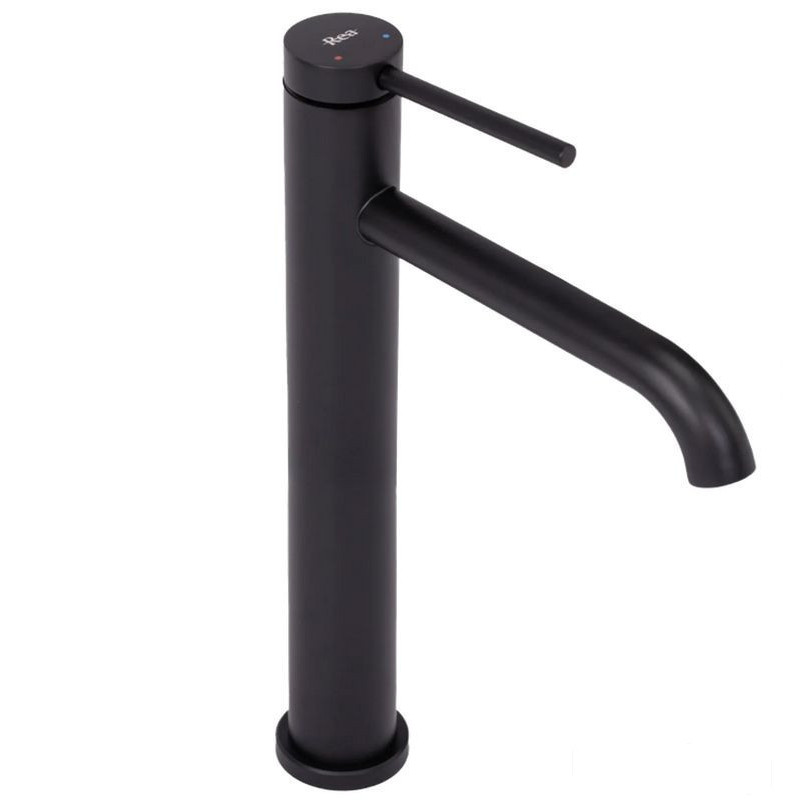 Bateria umywalkowa wysoka Clif Black Rea (REA-B5325)