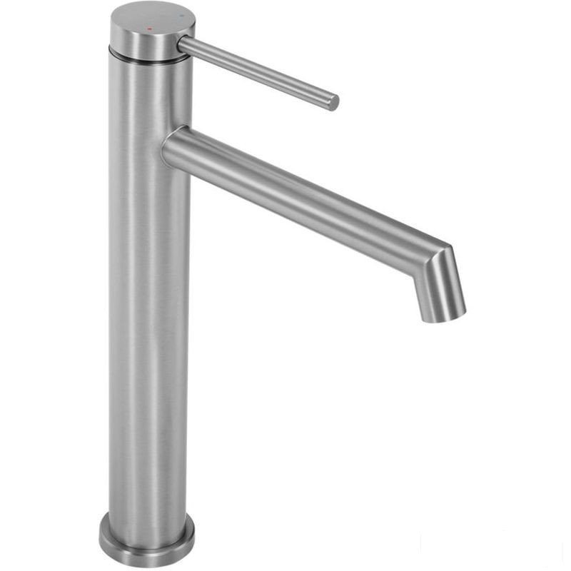 Bateria umywalkowa wysoka nikiel szczotkowany Foss Rea (REA-B5318)