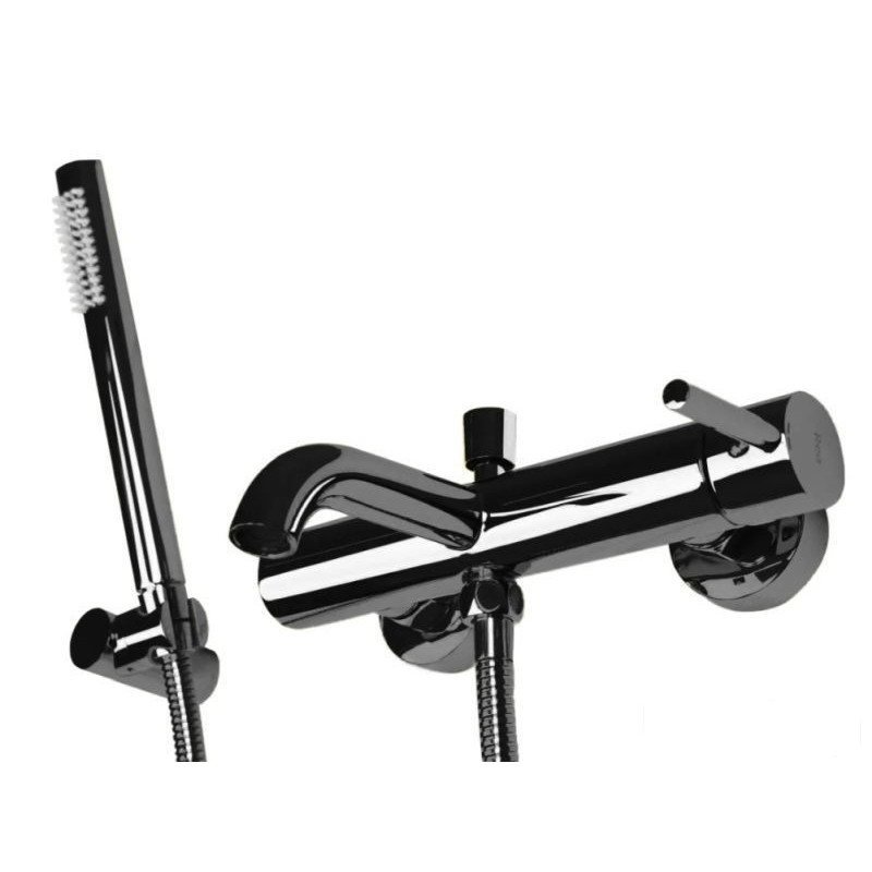 Bateria wannowa Lungo Czarna Metaliczna Rea (REA-B4422)