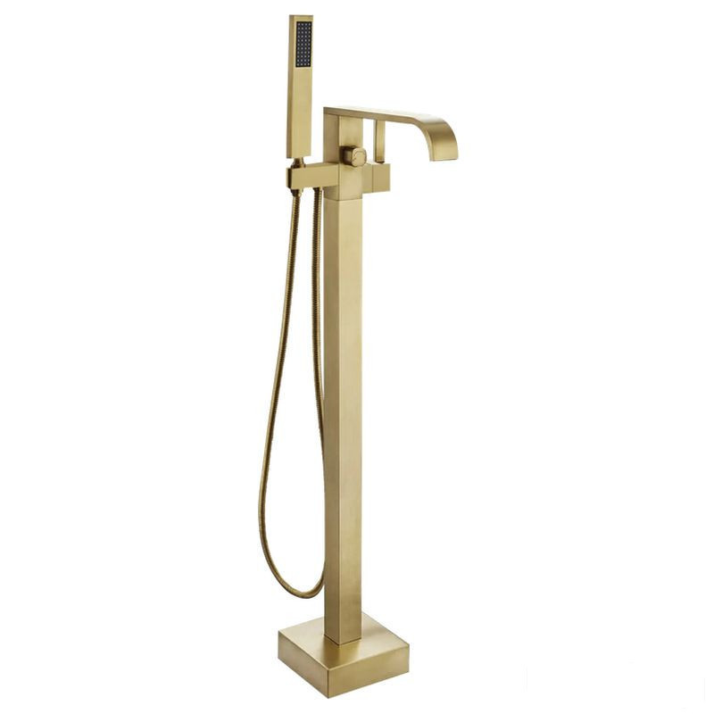 Bateria wannowa wolnostojąca Carat Złoty Szczotkowany Rea (REA-B6522)