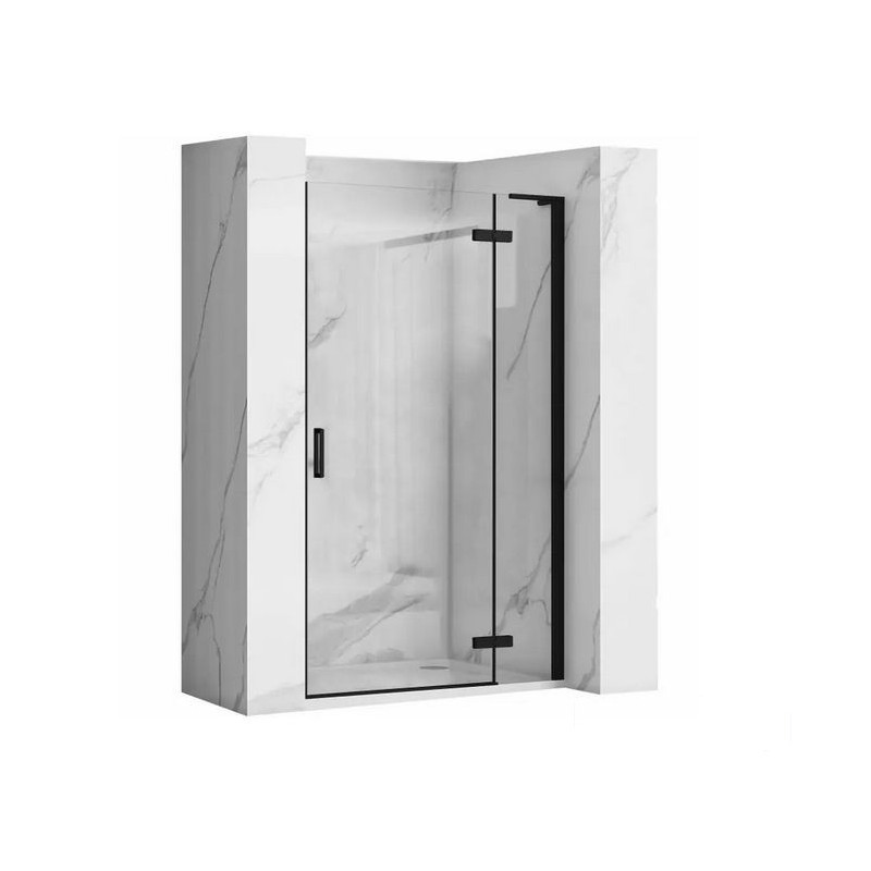 Drzwi wnękowe 100x200 Hugo Black Rea (REA-K6008 + REA-K7770)