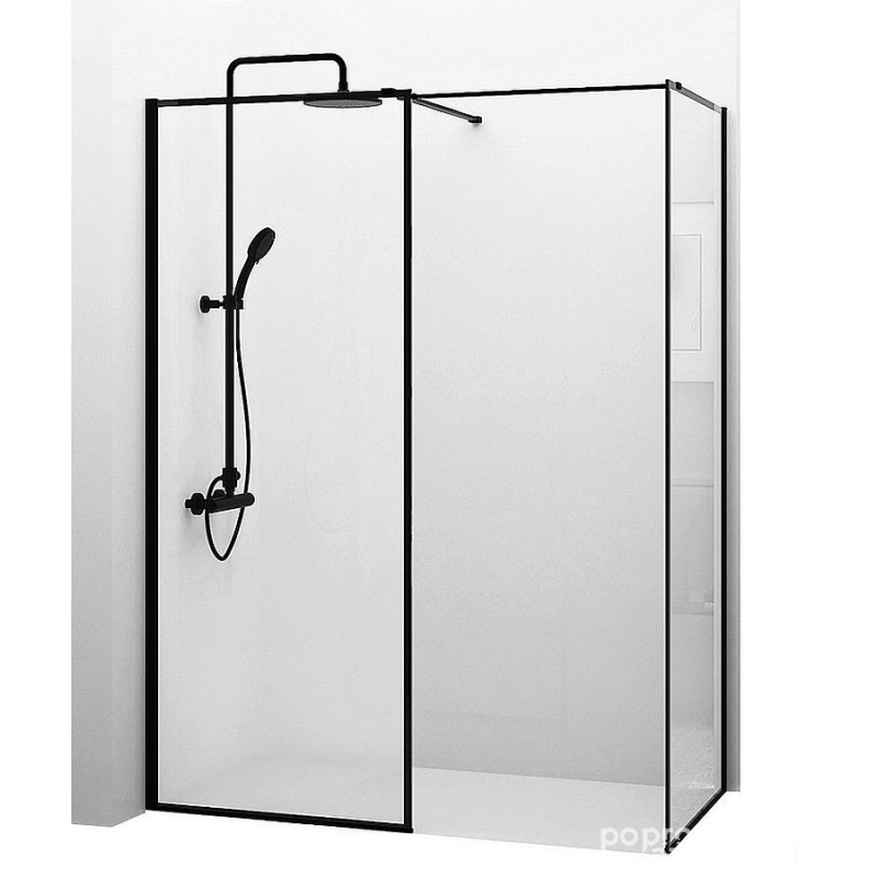 Kabina prysznicowa walk-in 100x110 Bler Rea (REA-K7634 + REA-K7630 + REA-K7635)
