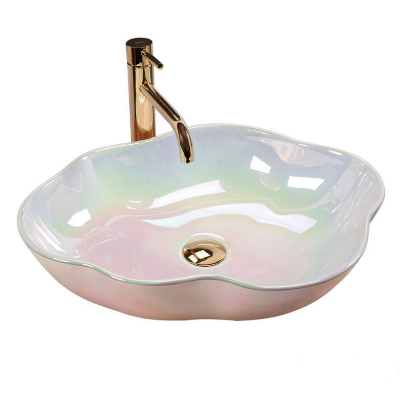 Umywalka nablatowa Akoya Pearl Rea (REA-U3309)