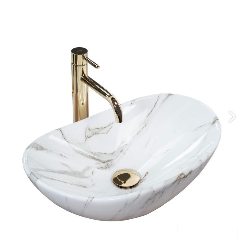 Umywalka nablatowa Royal Mini Aiax Shiny Rea (REA-U5063)