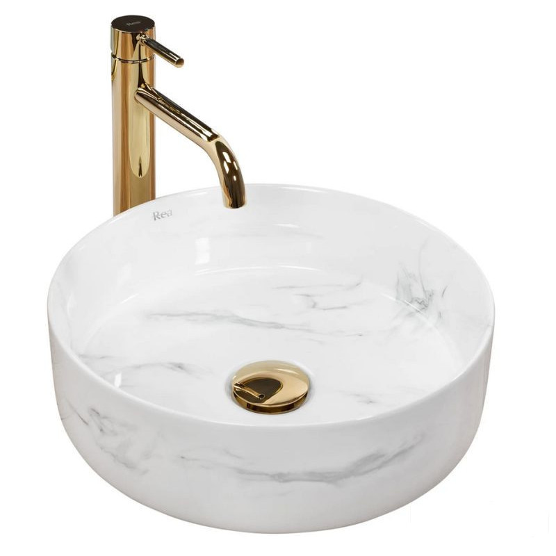Umywalka nablatowa Sami Nature Marble Rea (REA-U6606)