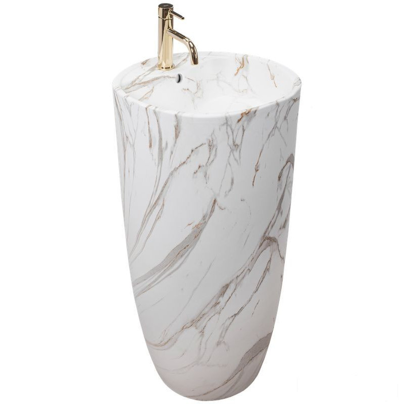 Umywalka wolnostojąca Anya Lava Matt Rea (REA-U5803)