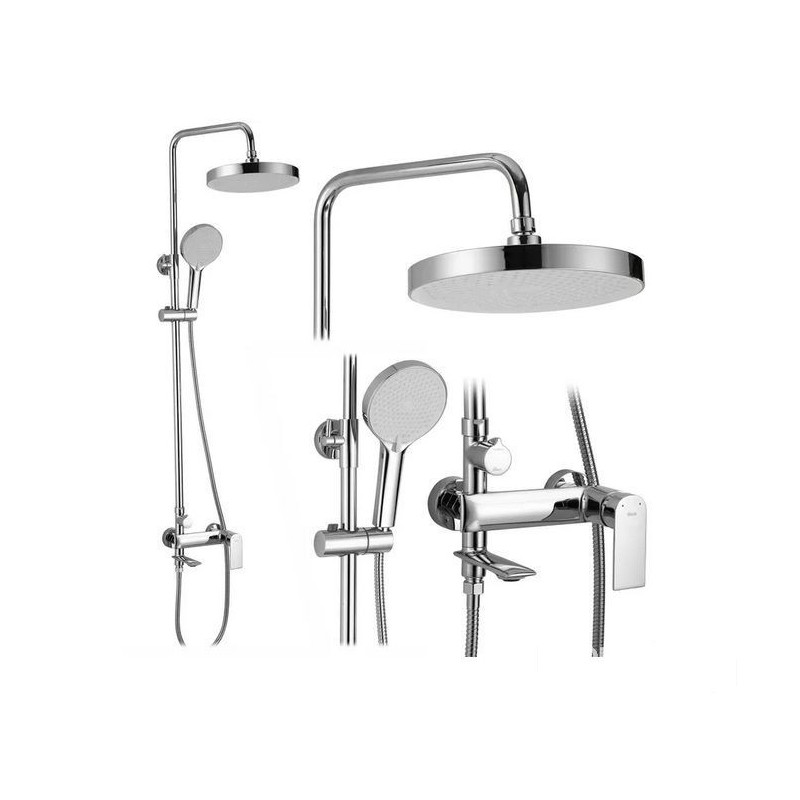 Zestaw prysznicowy Veneta chrom Rea (REA-P7843)