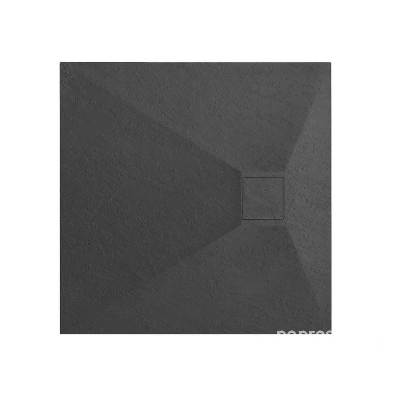 Brodzik kwadratowy 90x90 Magnum Black Rea (REA-K3910)