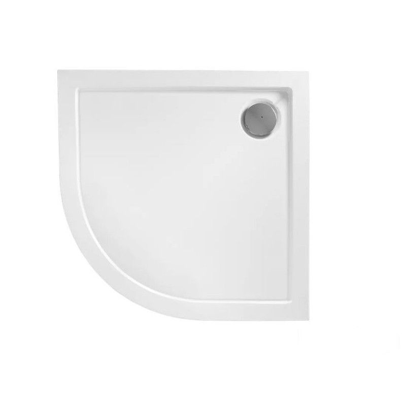 Brodzik półokrągły 80x80 Look White Rea (REA-K7908)