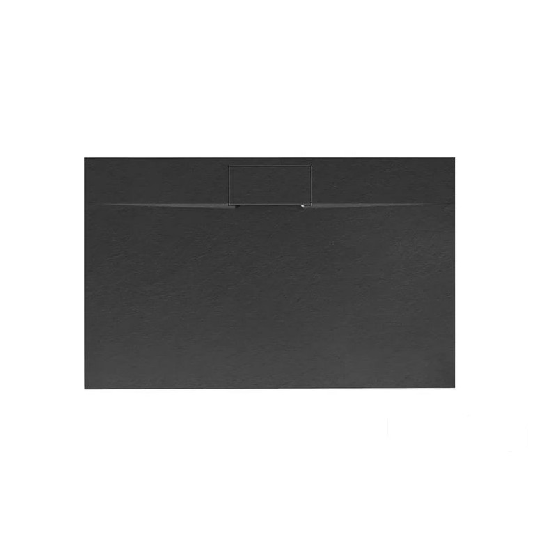 Brodzik prostokątny 90x120 Bazalt Long Black Rea (REA-K3904)