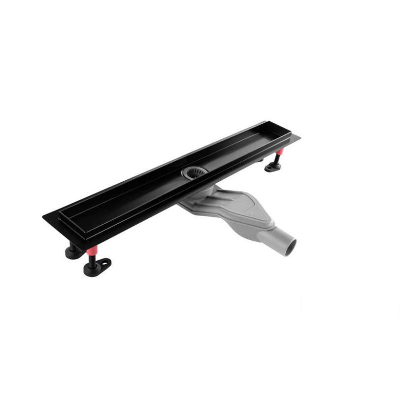 Odpływ liniowy 70 Neox Superflow czarny Rea (REA-G7806)