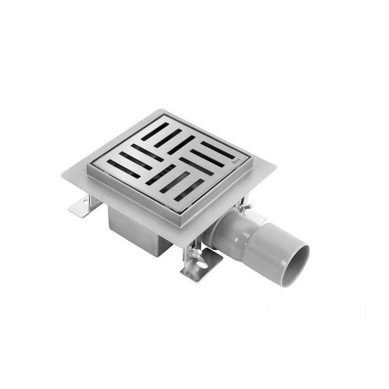 Odpływ liniowy 12x12 Cross Szczotkowany Rea (REA-G6200)