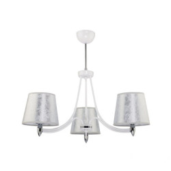 3-punktowy żyrandol biały...