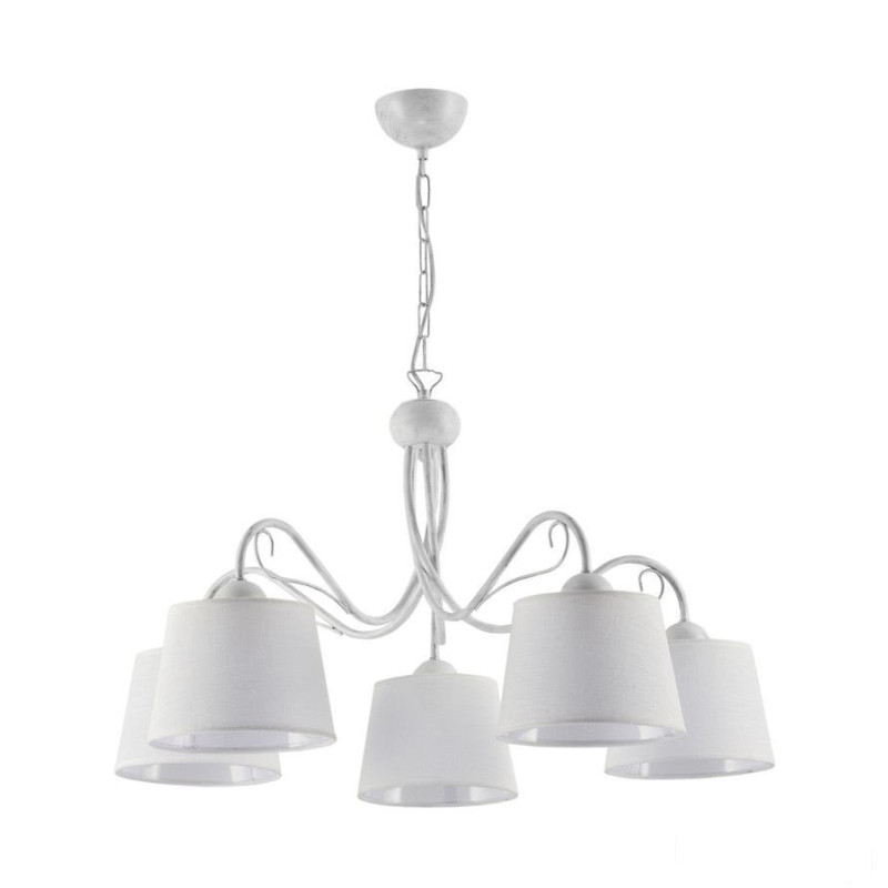 5-punktowa biała Kamelia Jupiter (KM 5 B)