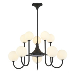 Duży nowoczesny czarny...