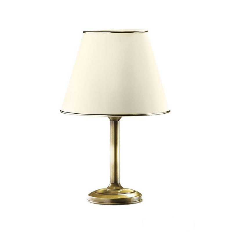 Klasyczna duża lampa gabinetowa złota patynowana Classic Jupiter (p.CLL)