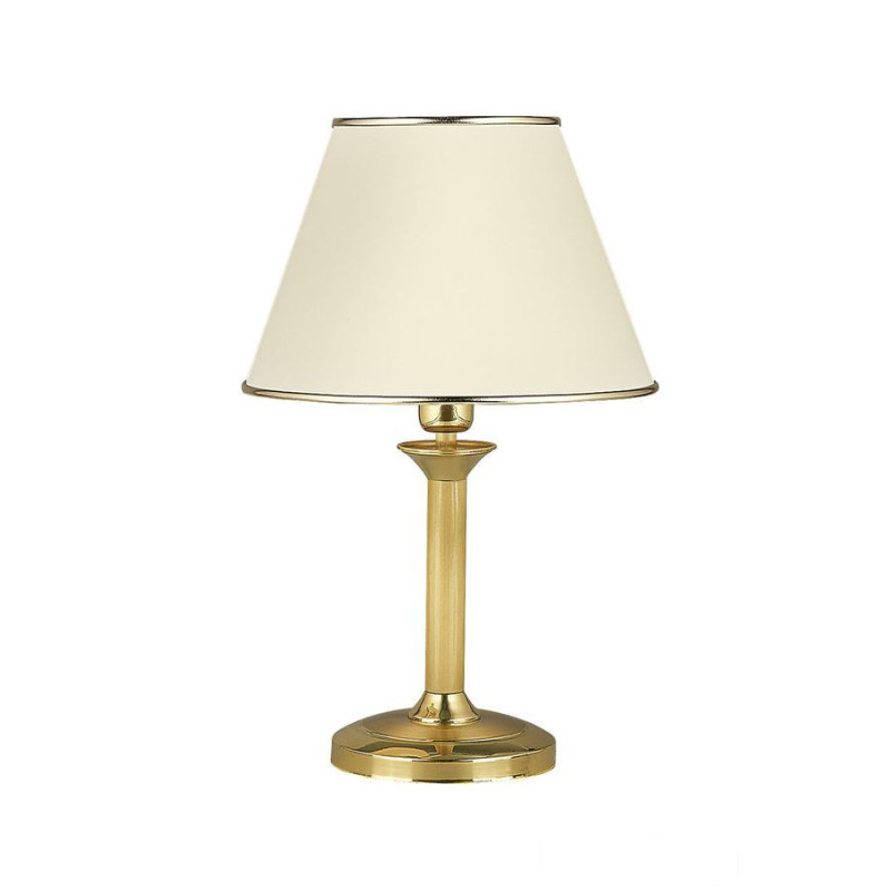 Klasyczna duża lampa gabinetowa złota satynowana Classic Jupiter (CLL ms)