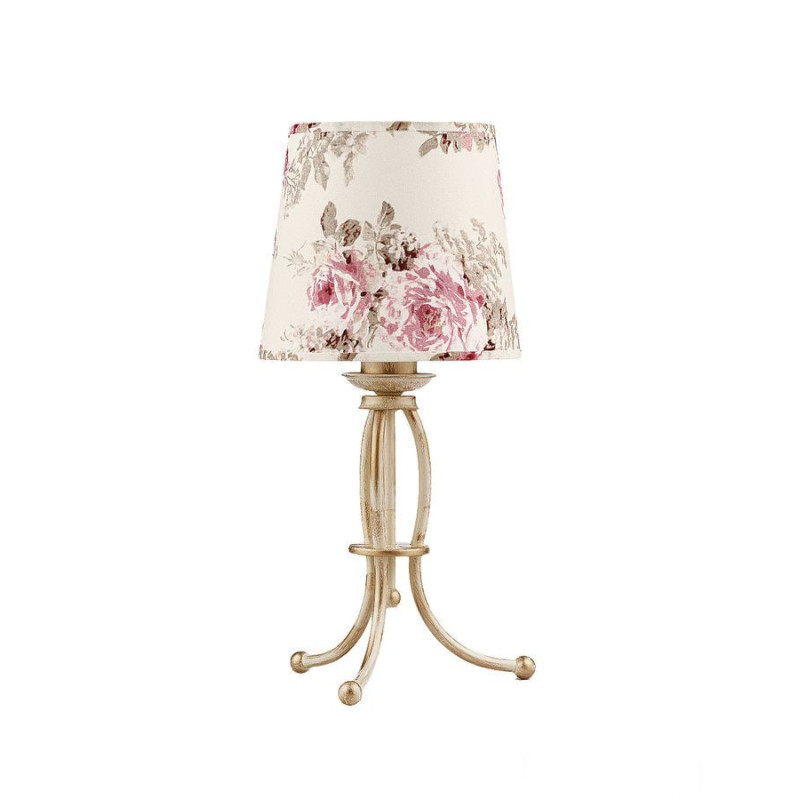 Klasyczna lampa biurkowa 1-punktowa ręcznie patynowana Sara Jupiter (SA L ec)