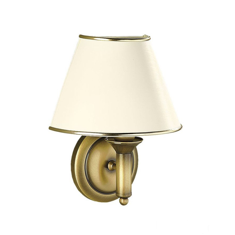 Klasyczny mały kinkiet złoty patynowany Classic Jupiter (p.CLKm)