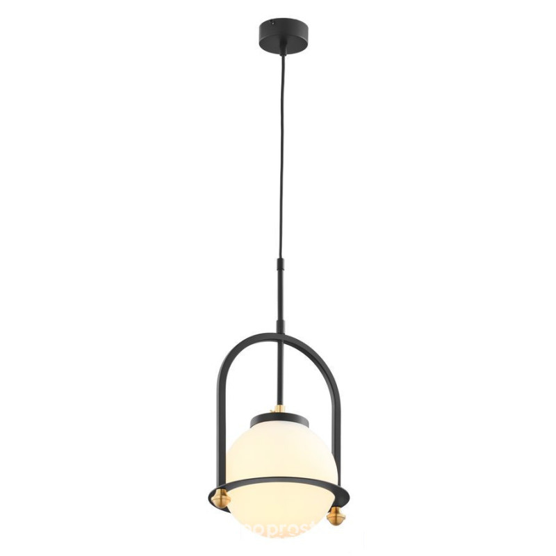 Lampa 1-punktowa czarna Rosso Jupiter (RO 1 cz)