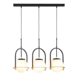 Lampa 3-punktowa czarna...