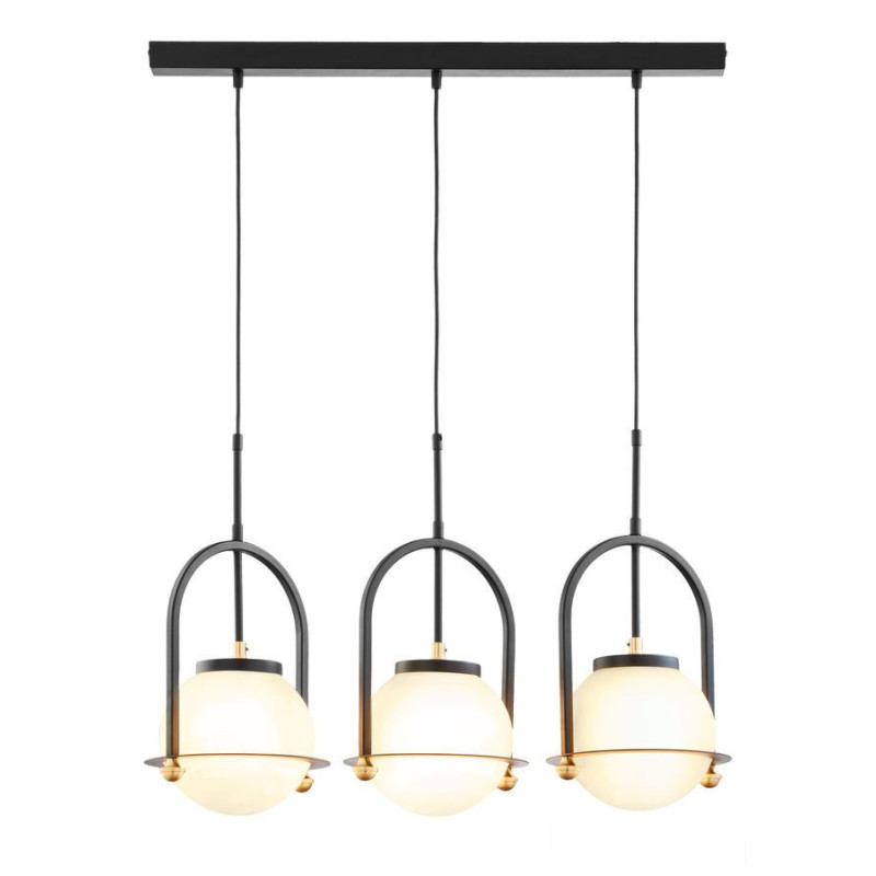 Lampa 3-punktowa czarna Rosso Jupiter (RO 3 cz)