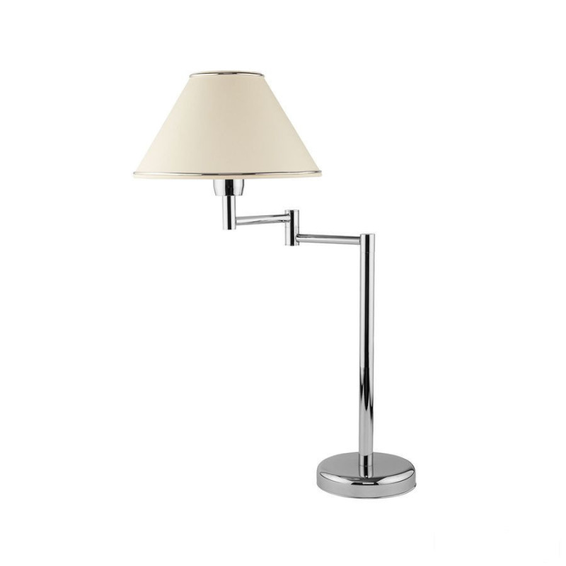 Lampa gabinetowa srebrna łamana chromowana Begamo Jupiter (BG G Ł CH)