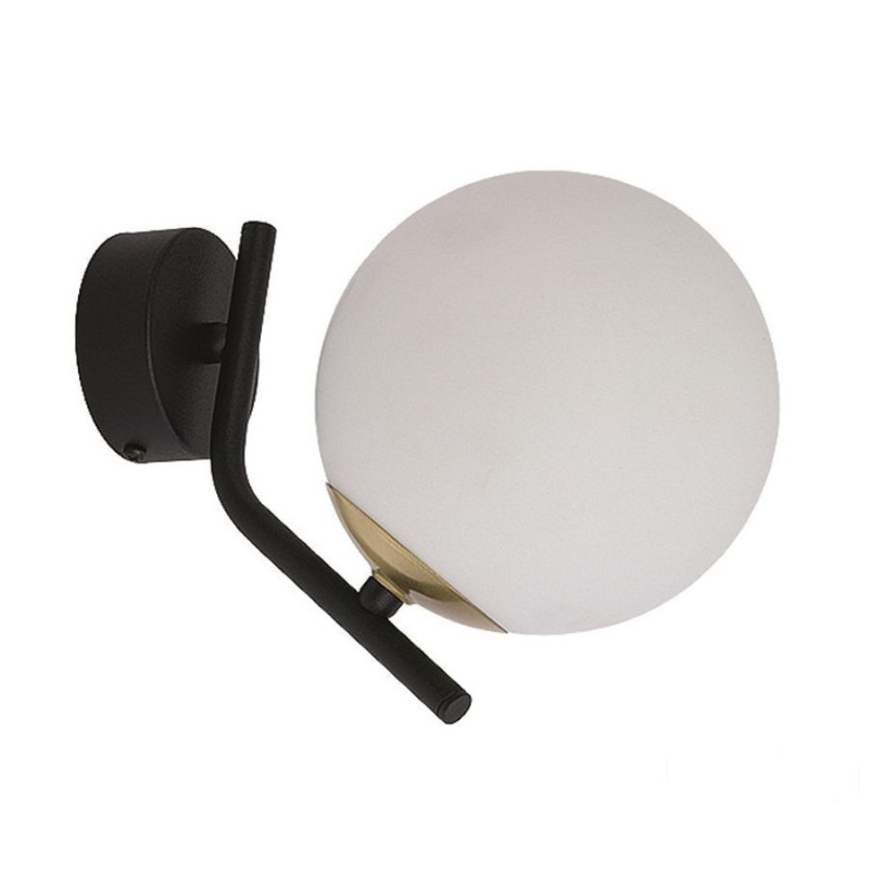 Nowoczesny kinkiet 1-punktowy satynowany Tim Jupiter (TI K cz/ms)