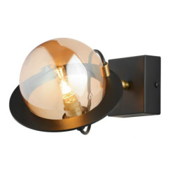 Nowoczesny kinkiet czarny...