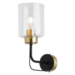 Nowoczesny kinkiet czarny...