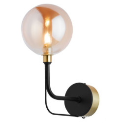 Nowoczesny kinkiet czarny...