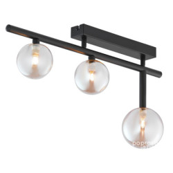 Nowoczesny plafon czarny...