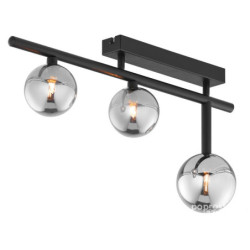 Nowoczesny plafon czarny...