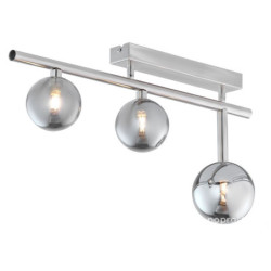 Nowoczesny plafon niklowany...