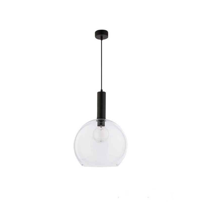 Nowoczesny zwis 1-punktowy klosz przezroczysty Laf Jupiter (LAF C/T)