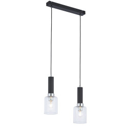 Nowoczesny zwis chromowany...