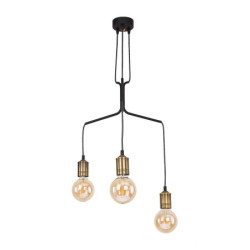 Nowoczesny zwis czarny...