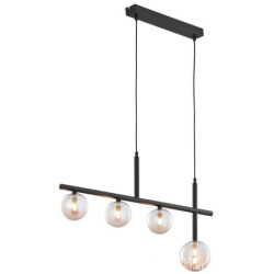 Nowoczesny zwis czarny...