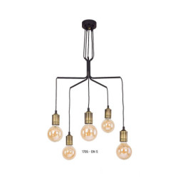 Nowoczesny zwis czarny...