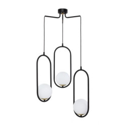 Nowoczesny zwis czarny...