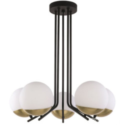 Nowoczesny zwis czarny...