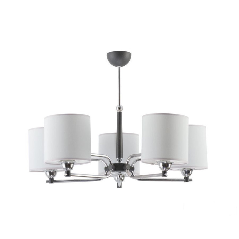 Żyrandol 5-punktowy grafitowy Twingo Jupiter (TW 5 G)