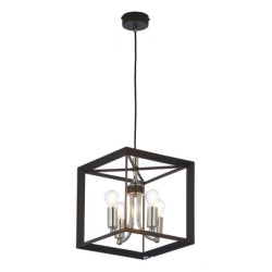 Żyrandol czarny lakierowany...