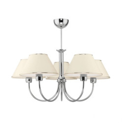 Żyrandol srebrny 5-ramienny...