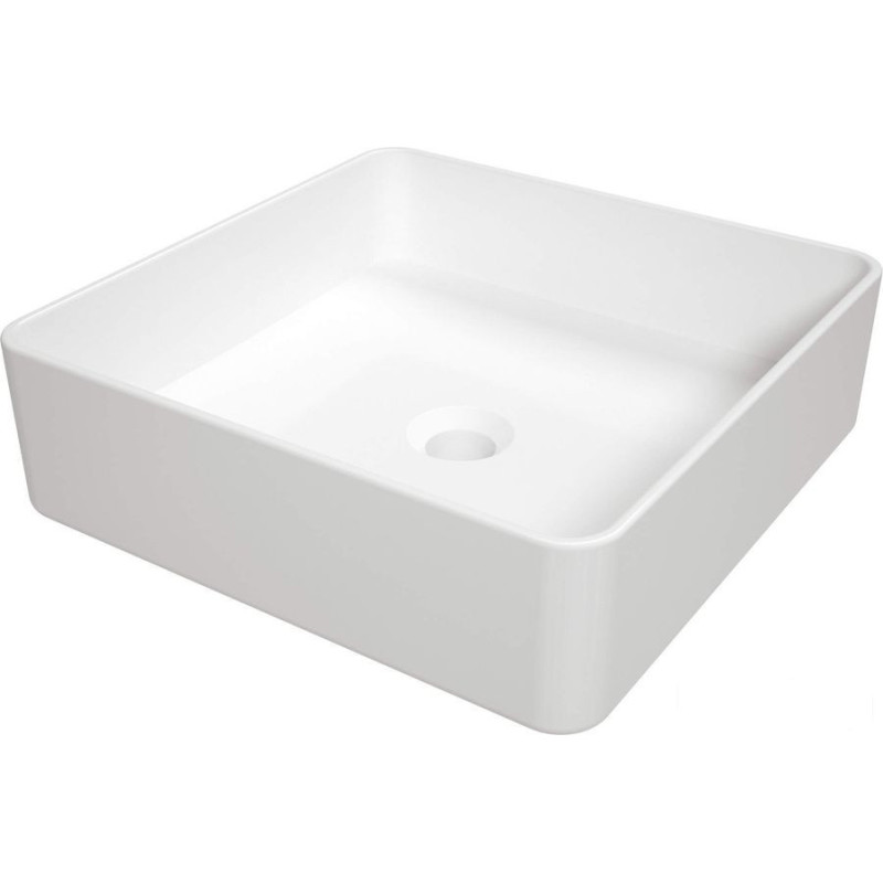 Umywalka ceramiczna nablatowa Square Deante (CGS 6U4S)