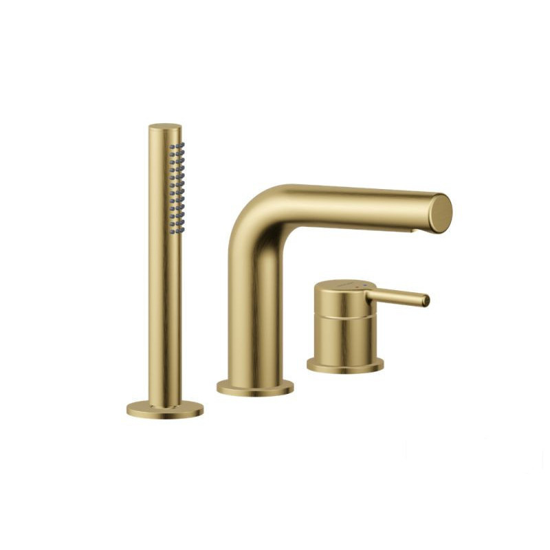 Bateria nawannowa 3-otworowa złoty szczotkowany Pi Excellent (AREX.1234GB)