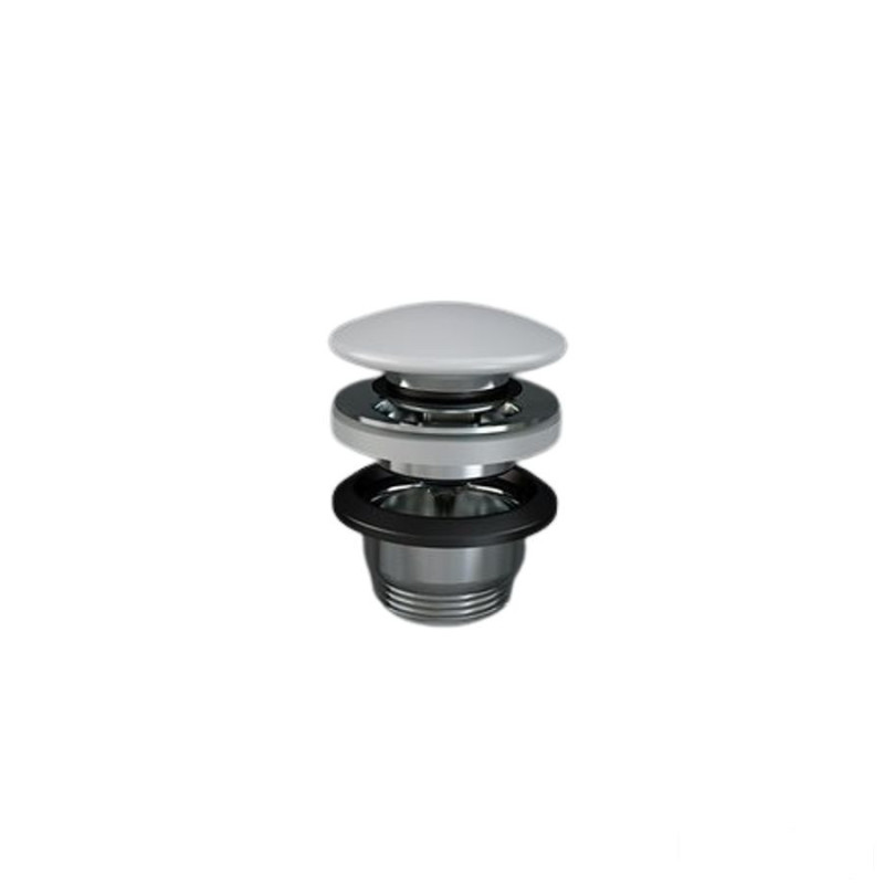 Rak-duo ceramiczny korek spustowy klik-klak biały mat (500) Rak - duo RAK Ceramics (DUO000500A)