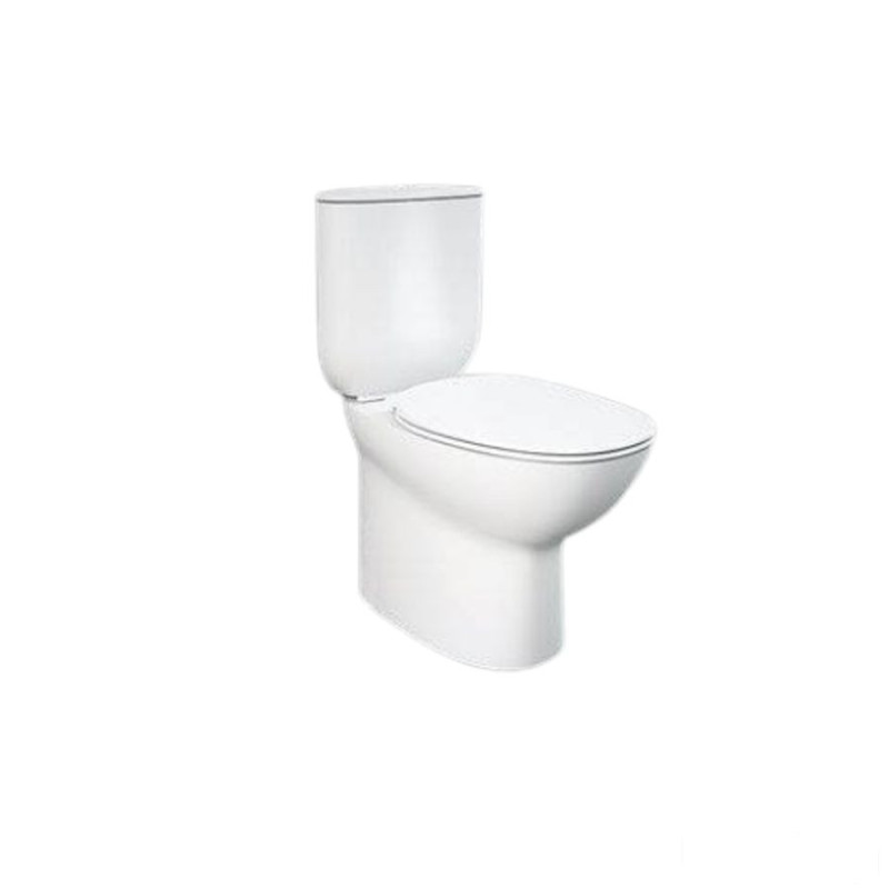 Morning miska wc rimless do kompaktu 64x36 cm biały połysk  RAK Ceramics (MORWC1146AWHA)