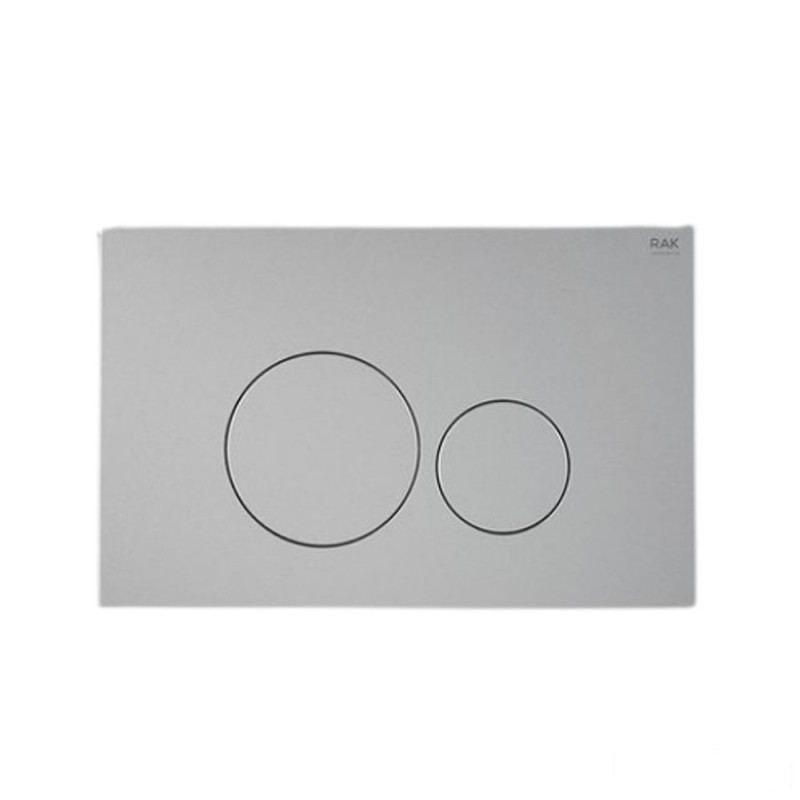 - przycisk chrom  mat okrąg. Ecofix RAK Ceramics (FSRAKPPL005)